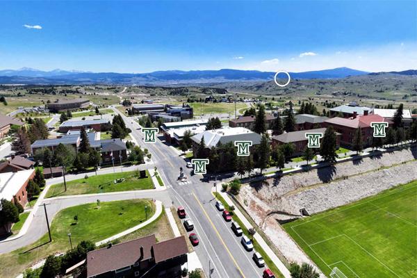 Screenshot of Montana Tech's virtual tour